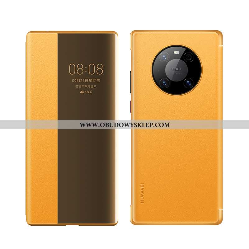 Futerał Huawei Mate 40 Pro Przezroczysty Pokrowce Nowy, Huawei Mate 40 Pro Prawdziwa Skóra Miękki Po