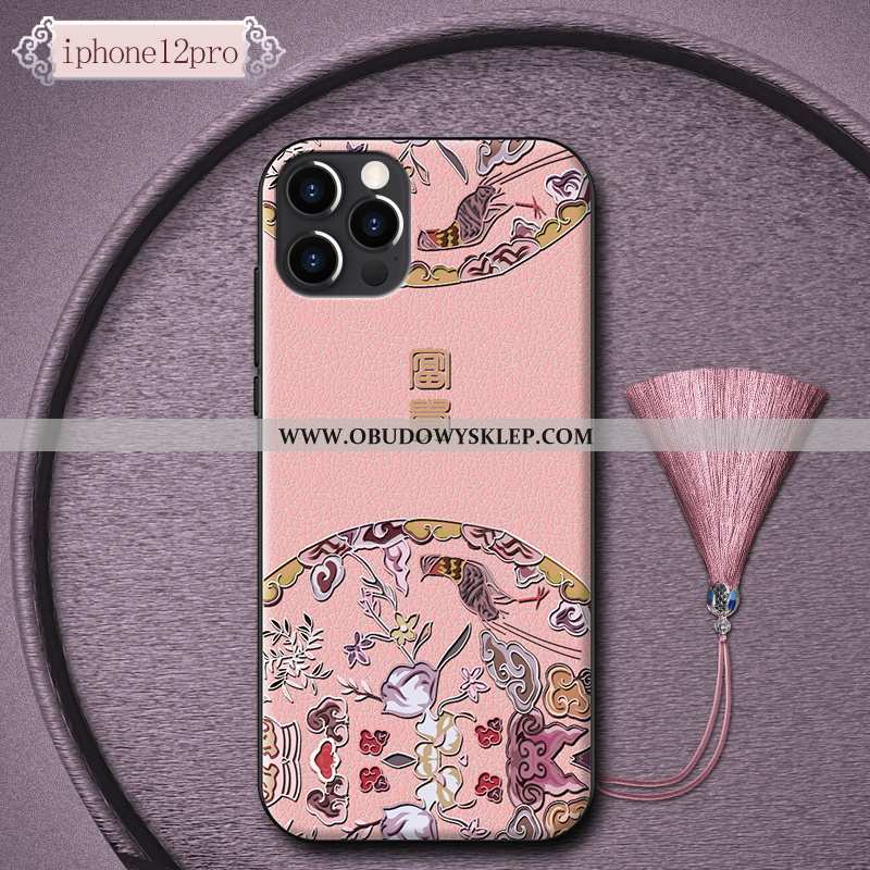 Obudowa iPhone 12 Pro Osobowość Ochraniacz Trendy, Etui iPhone 12 Pro Kreatywne Super Czerwona