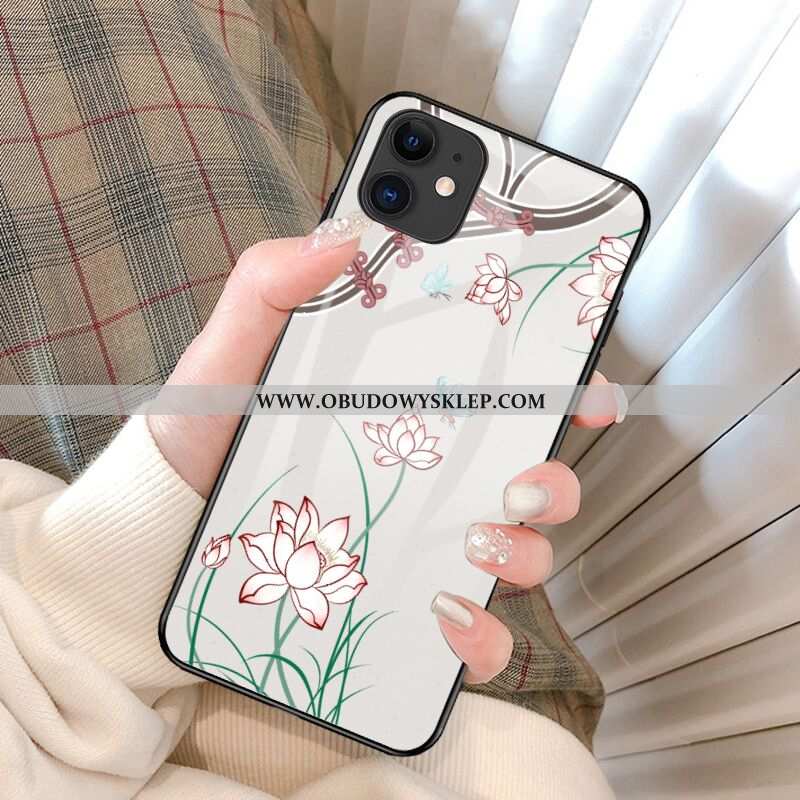 Pokrowce iPhone 12 Mini Super Trendy Zielony, Obudowa iPhone 12 Mini Cienkie Osobowość Biała