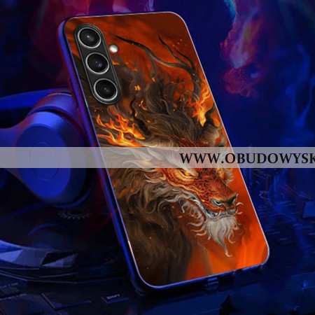 Etui Do Samsung Galaxy A16 5g Przywołaj Red Fire Dragon Z Serii Flash