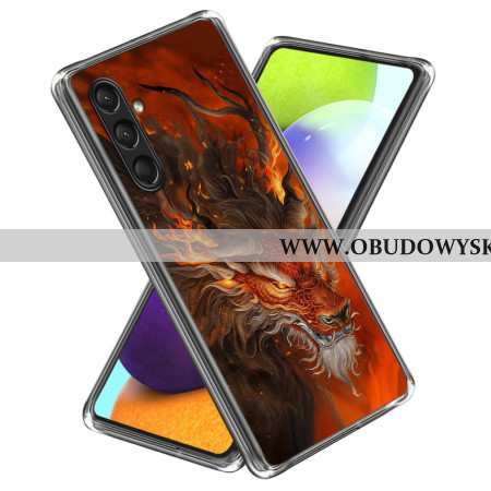 Etui Do Samsung Galaxy A16 5g Silikon Ognistego Tygrysa