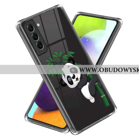 Etui Do Samsung Galaxy S24 5g Przezroczysta Panda I Bambus