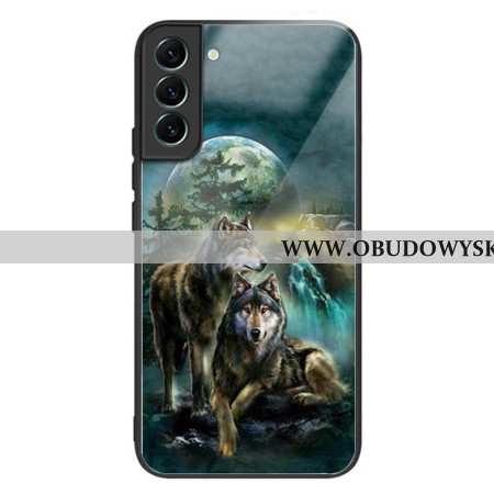 Etui Do Samsung Galaxy S24 Plus 5g Wilki Ze Szkła Hartowanego