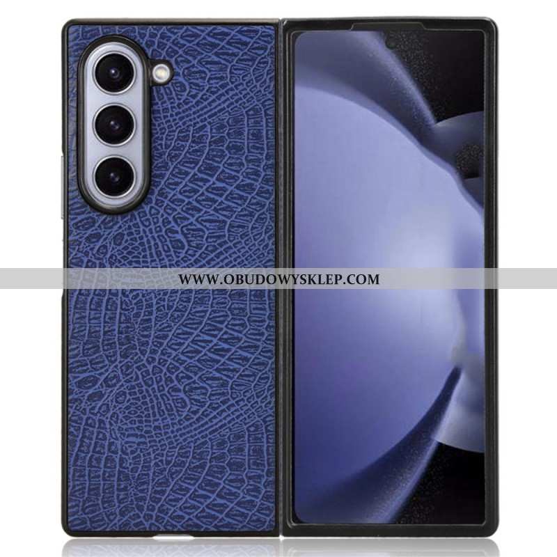 Etui Do Samsung Galaxy Z Fold 6 Efekt Skóry