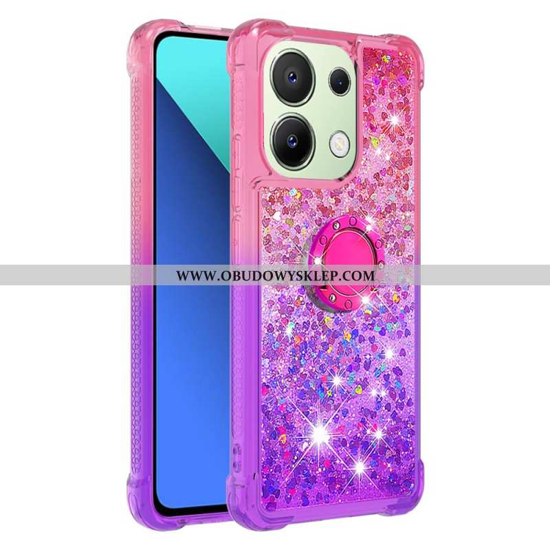 Etui Do Xiaomi Redmi Note 13 4g Brokatowy Uchwyt Na Pierścionek