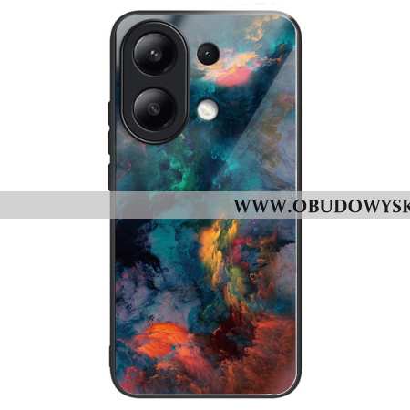 Etui Do Xiaomi Redmi Note 13 4g Kolorowe Chmurki Ze Szkła Hartowanego