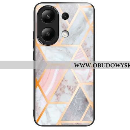 Etui Do Xiaomi Redmi Note 13 4g Szkło Hartowane Z Różowego Marmuru