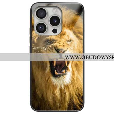 Etui Do iPhone 16 Pro Max Szkło Hartowane Lion