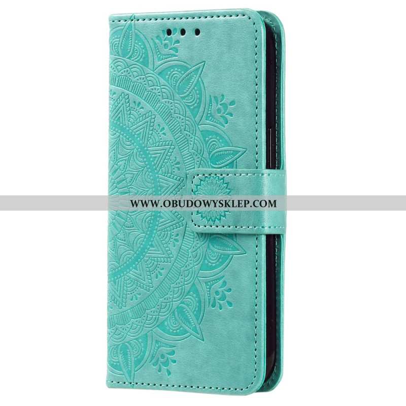 Etui Folio Do Google Pixel 8 Mandala Z Paskiem