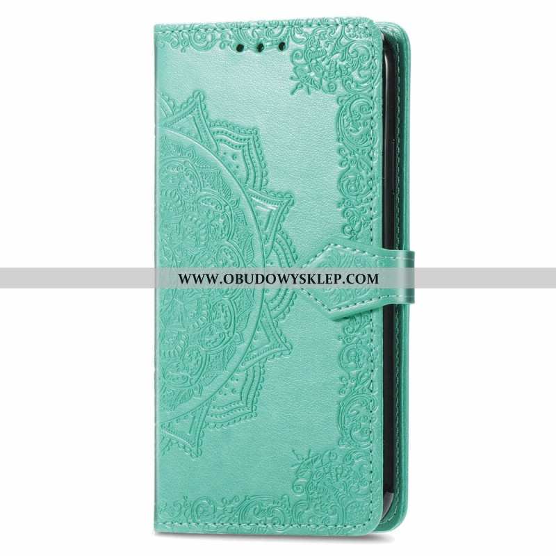 Etui Folio Do Google Pixel 9 Pro Barokowa Mandala Z Paskiem