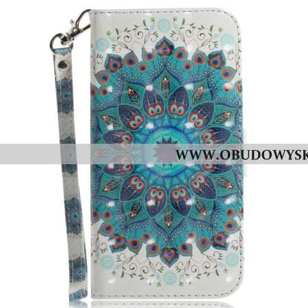 Etui Folio Do Oppo Reno 11 5g Zielona Mandala Z Paskiem