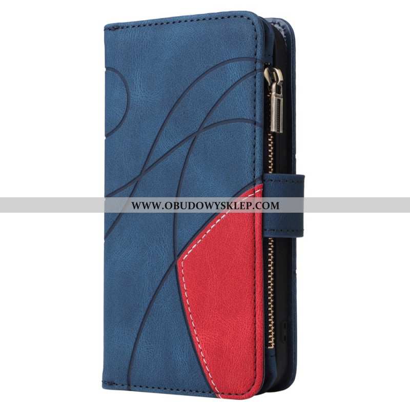 Etui Folio Do Oppo Reno 12 5g Wielofunkcyjny Dwukolorowy