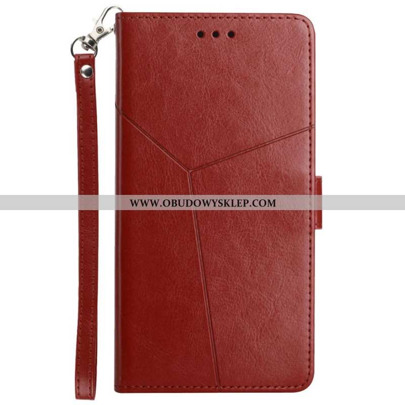 Etui Folio Do Oppo Reno 12f 5g Konstrukcja Paska Y