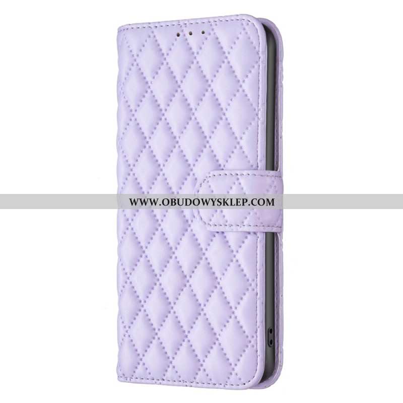 Etui Folio Do Oppo Reno 12f 5g Pikowana Binfen Kolor