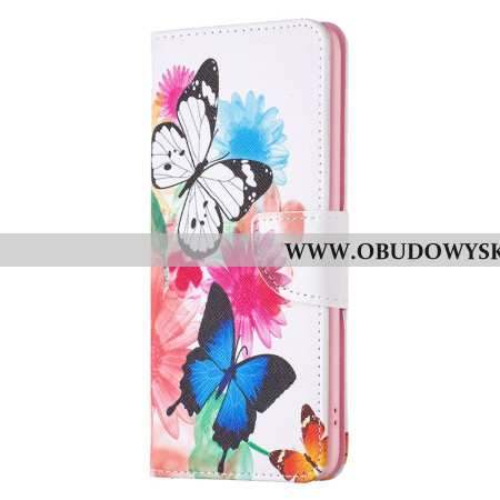 Etui Folio Do Samsung Galaxy A15 Dwa Motyle