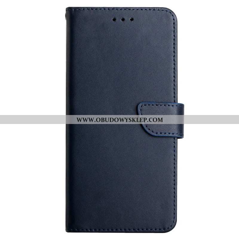 Etui Folio Do Samsung Galaxy A15 Skóra O Fakturze Nappa