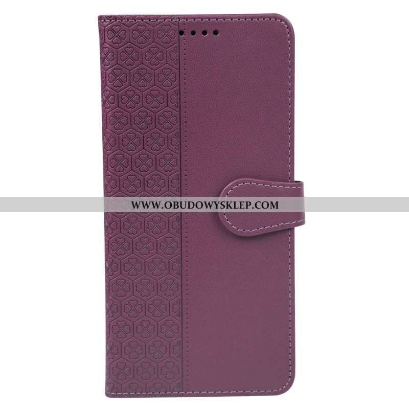 Etui Folio Do Samsung Galaxy A16 5g Wzór Koniczyny