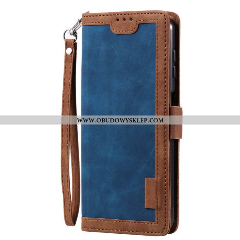 Etui Folio Do Samsung Galaxy S24 5g Styl Retro I Pasek