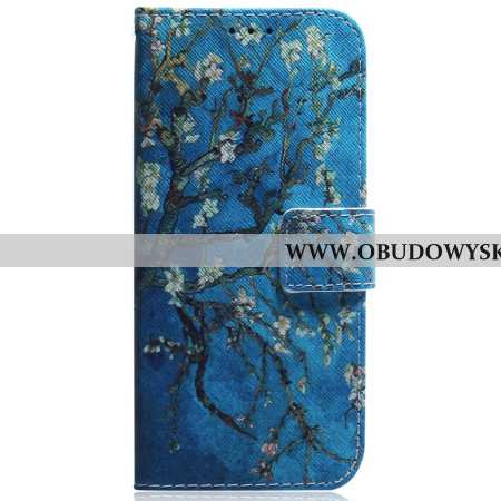 Etui Folio Do Samsung Galaxy S24 Fe Kwiaty Moreli