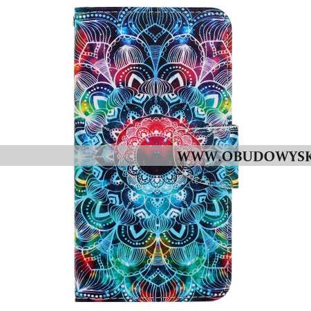 Etui Folio Do Samsung Galaxy S24 Plus 5g Mandala Z Paskiem