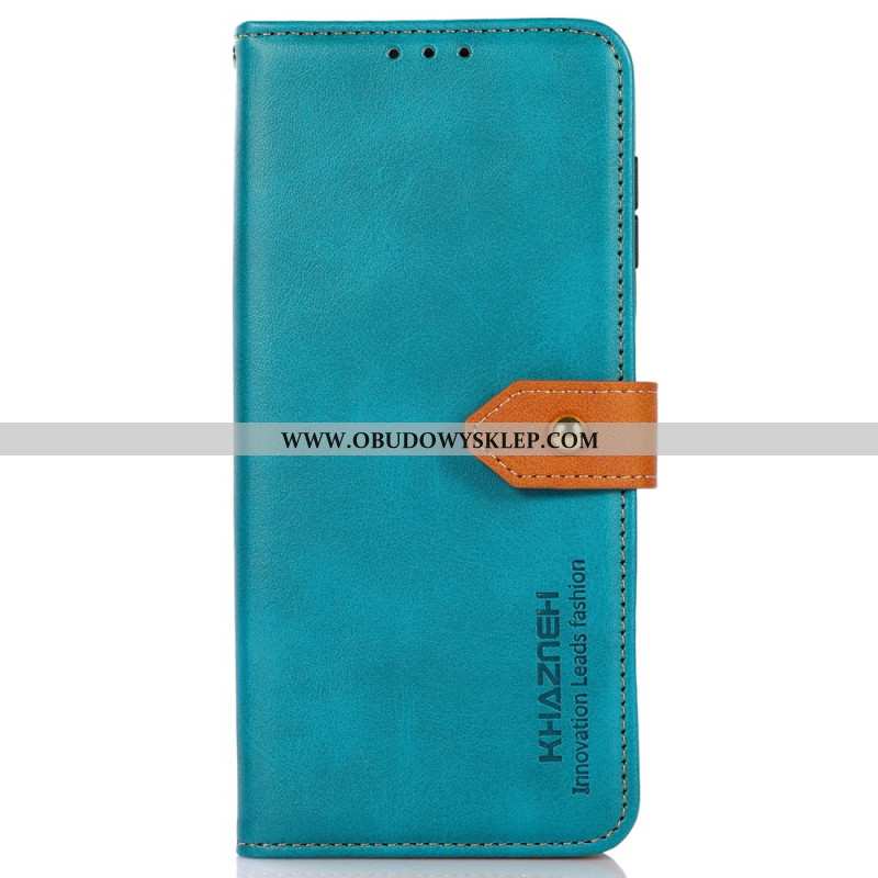 Etui Folio Do Xiaomi 14 Złote Zapięcie Magnetyczne Khazneh