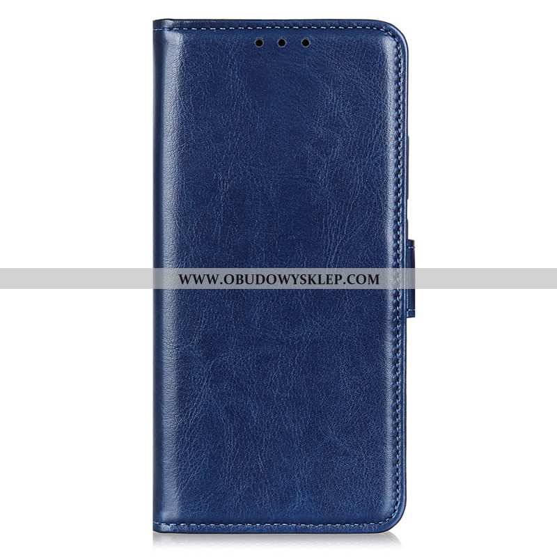 Etui Folio Do Xiaomi 14t Woskowana Imitacja Skóry