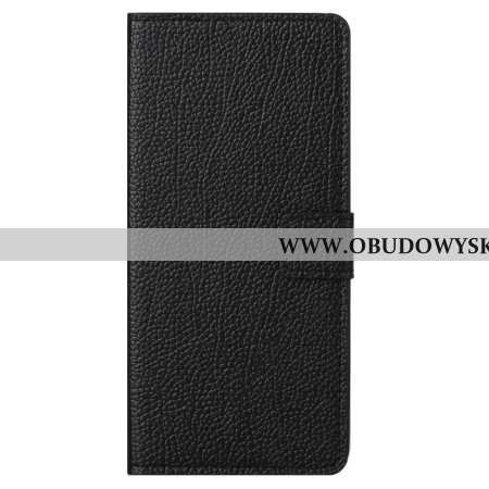 Etui Folio Do Xiaomi Redmi Note 13 4g Tekstura Liczi Z Paskiem