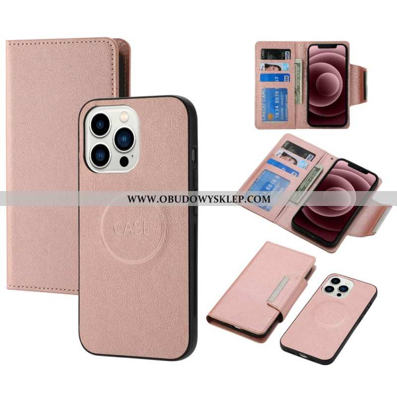 Etui Folio Do iPhone 16 Pro Odpinana Skorupa Premium