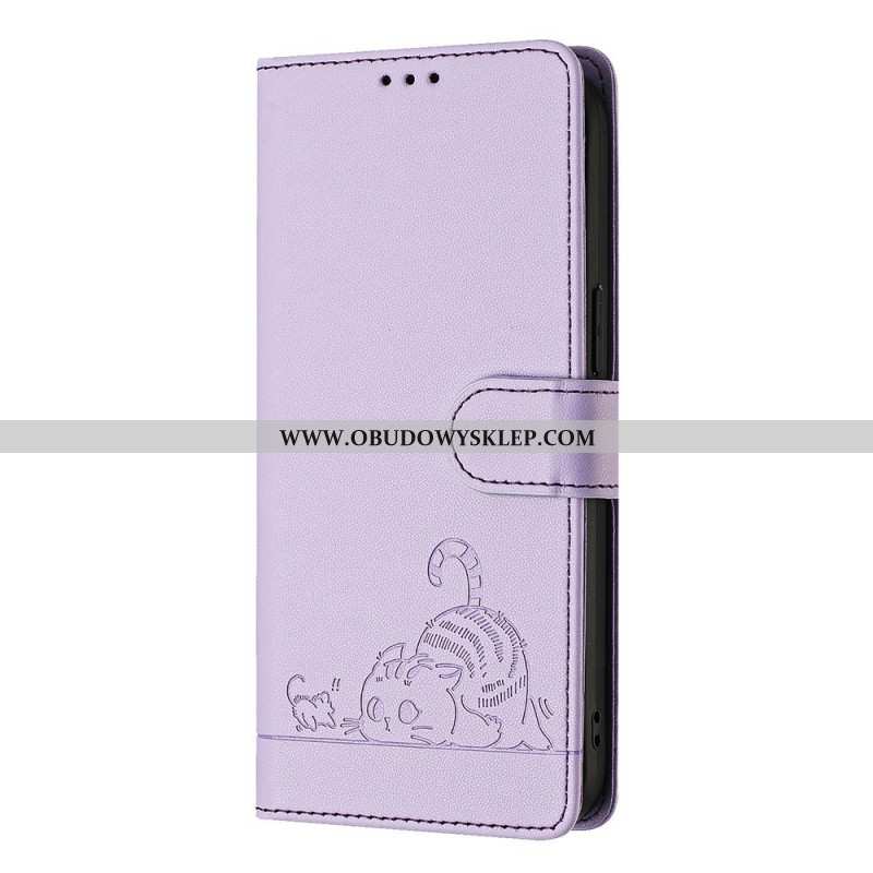 Etui Folio Google Pixel 9 Kot I Mysz Etui Ochronne