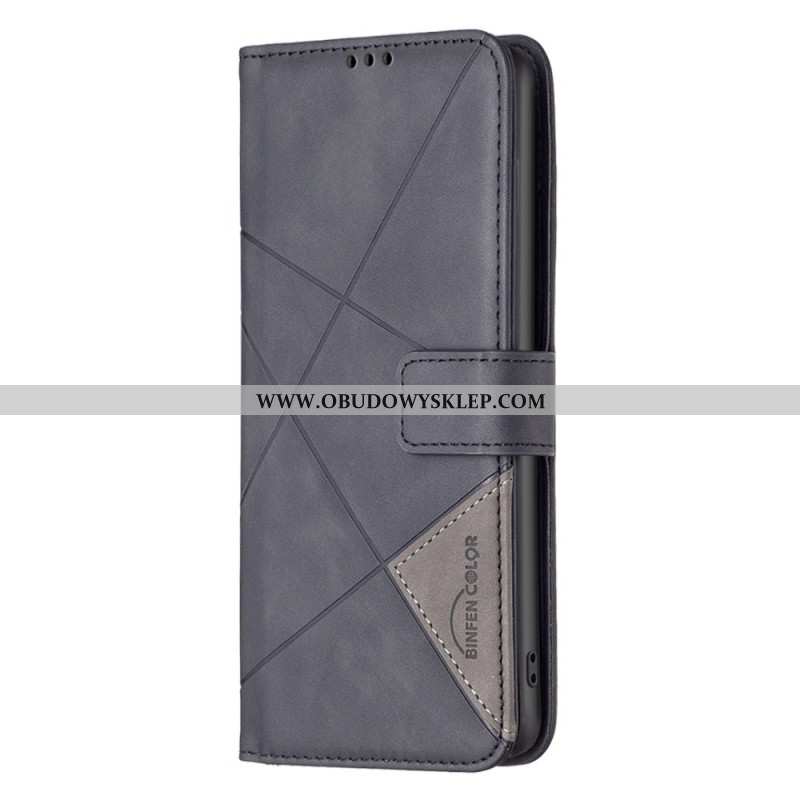 Etui Folio Google Pixel 9 Pro Wzory Geometryczne Binfen Kolor Etui Ochronne