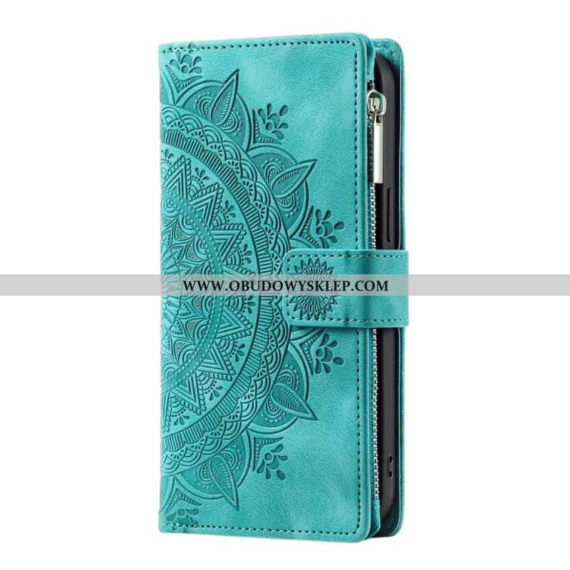 Etui Folio Google Pixel 9 Pro Xl Portfel Z Efektem Zamszu Z Paskiem Etui Ochronne