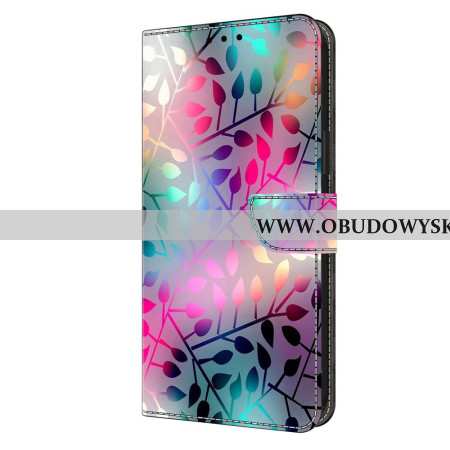 Etui Folio Oppo A98 5g Liście Klonu Etui Ochronne