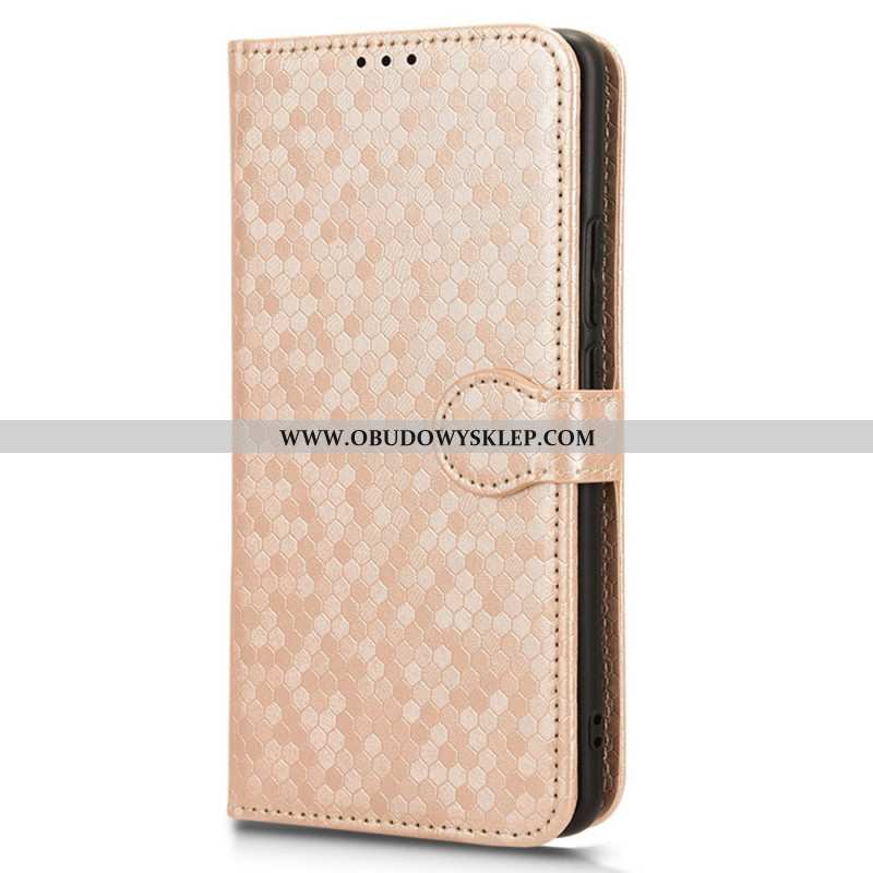 Etui Folio Oppo Reno 11 5g Błyszczące Kropki Z Paskiem