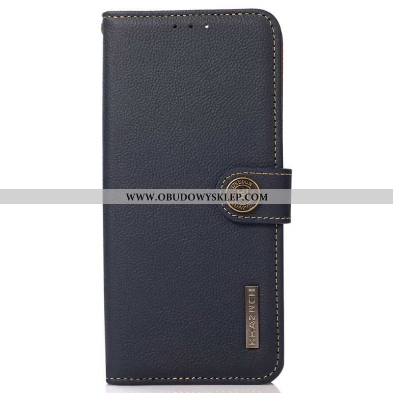 Etui Folio Oppo Reno 11 5g Prawdziwa Skóra Khazneh Etui Ochronne