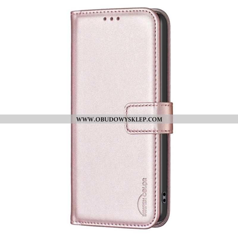 Etui Folio Oppo Reno 11f 5g Sztuczna Skóra Binfen Kolor