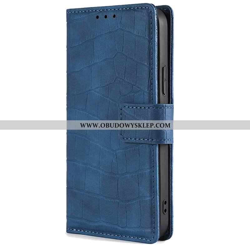 Etui Folio Oppo Reno 11f 5g Tekstura Krokodyla Etui Ochronne