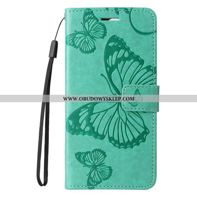 Etui Folio Oppo Reno 12 5g Gigantyczne Motyle Etui Ochronne