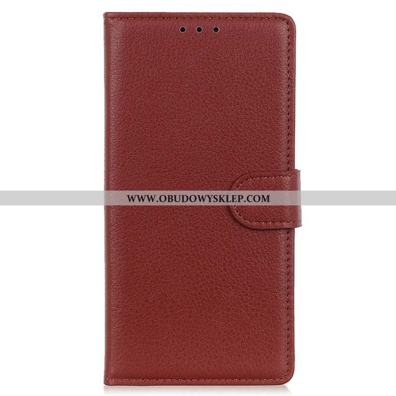 Etui Folio Oppo Reno 12 5g Tradycyjna Sztuczna Skóra Etui Ochronne