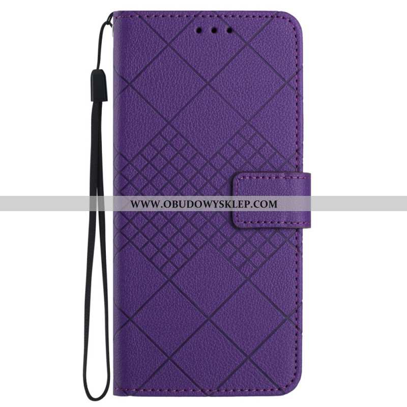 Etui Folio Samsung Galaxy A15 5g Wzór Paska