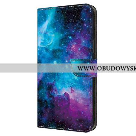 Etui Folio Samsung Galaxy A16 5g Kosmiczne Niebo Etui Ochronne