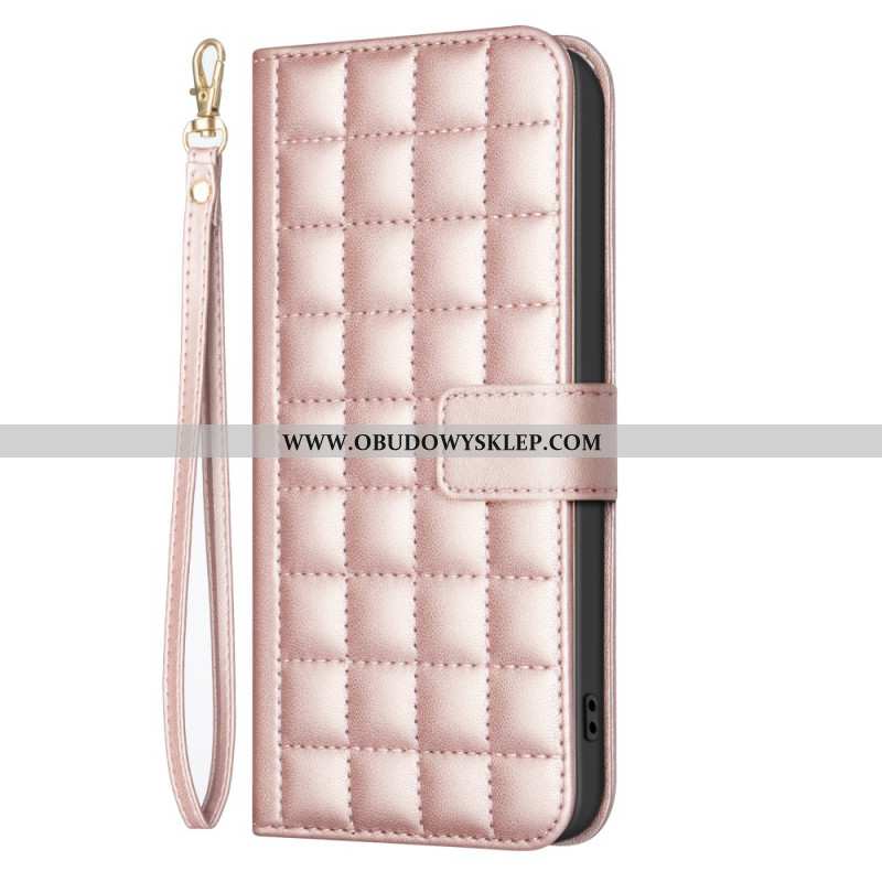 Etui Folio Samsung Galaxy A16 5g Pikowana Binfen Kolor Etui Ochronne