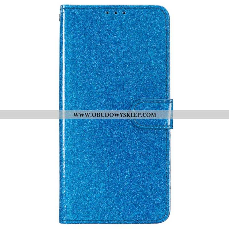 Etui Folio Samsung Galaxy A55 5g Cekinowy Pasek Etui Ochronne