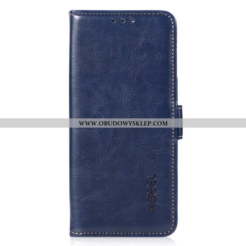 Etui Folio Samsung Galaxy A55 5g Efekt Skóry Abeel Etui Ochronne