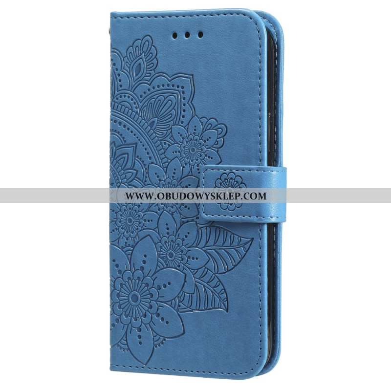 Etui Folio Samsung Galaxy A55 5g Mandala Kwiatowa Z Paskiem