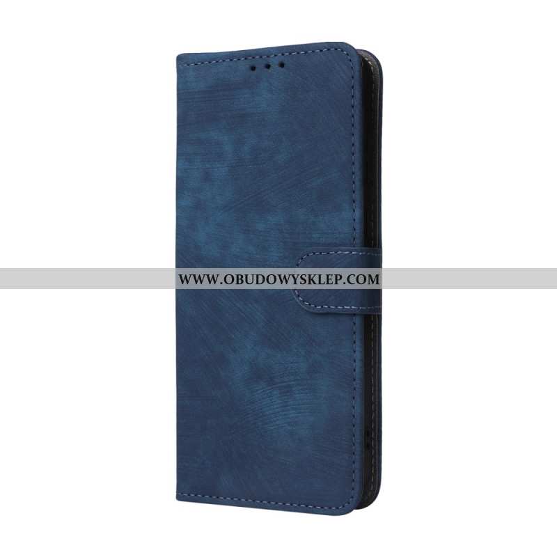 Etui Folio Samsung Galaxy A55 5g Zamszowy Pasek Blokujący Rfid Etui Ochronne