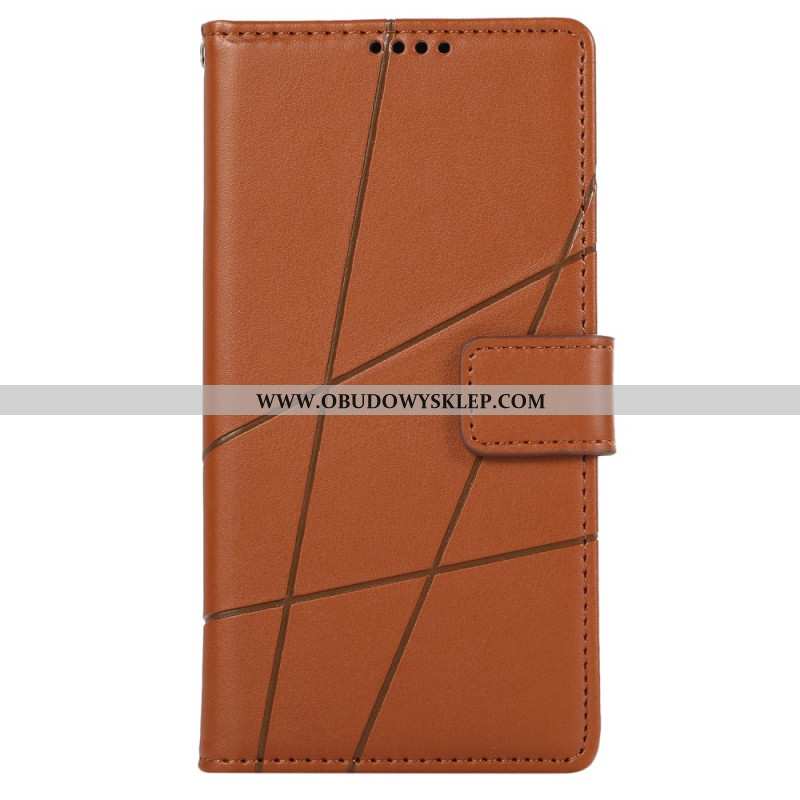 Etui Folio Samsung Galaxy M55 5g Linie Paska