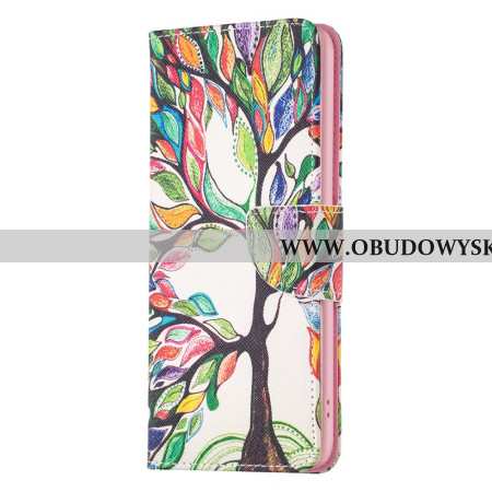 Etui Folio Samsung Galaxy S24 5g Drzewo Życia Etui Ochronne