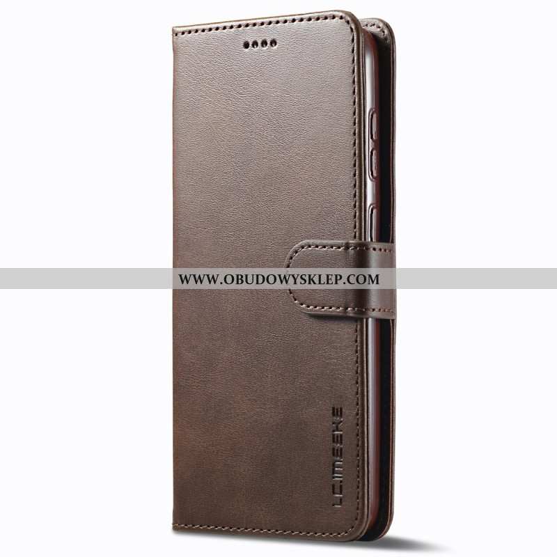 Etui Folio Samsung Galaxy S24 5g Efekt Skóry Lc.imeeke Etui Ochronne