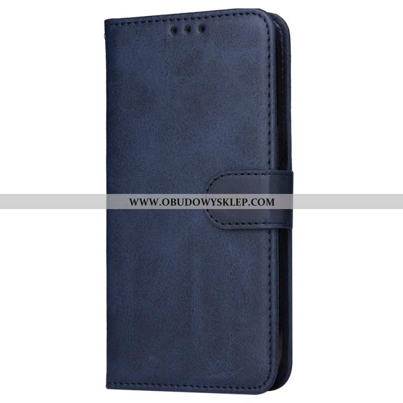 Etui Folio Samsung Galaxy S24 5g Efekt Skóry Z Paskiem Etui Ochronne