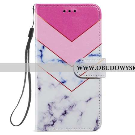 Etui Folio Samsung Galaxy S24 5g Wędzony Marmur W Lnaière Etui Ochronne